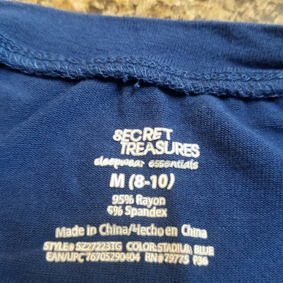 ❤️🛍️Secret Treasures " I Broke Up With My Gym" Lounging T Shirt   Size M❤️🛍️ - Picture 5 of 7